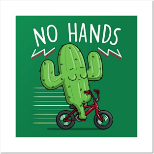 No Hands! Posters and Art